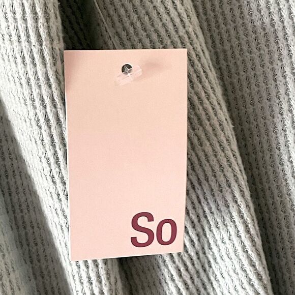 NWT! SO Light Mint-Green, Super-Soft, Mock-Neck, Zip 3/4 Top. Size XXL. - Picture 6 of 9